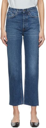 Blue Classic Cut Jeans