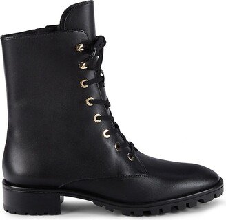 Laine Leather Combat Boots