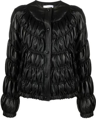 Quilted Padded Jacket-AB