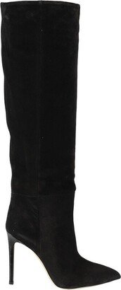 Pointed Toe Knee-High Boots-AJ
