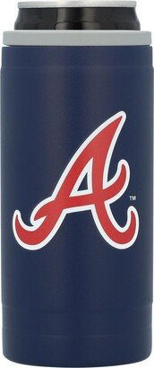 Atlanta Braves 12 Oz Flipside Powdercoat Slim Can Cooler