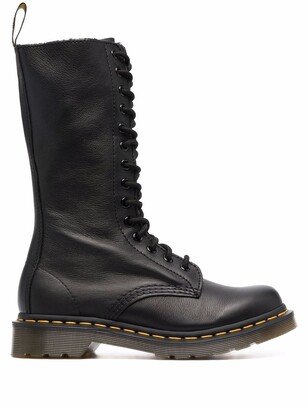 1b60 Bex lace-up leather boots