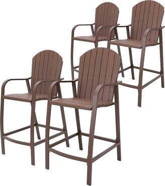 VredHom Outdoor Patio Aluminum Bar Stools Chairs