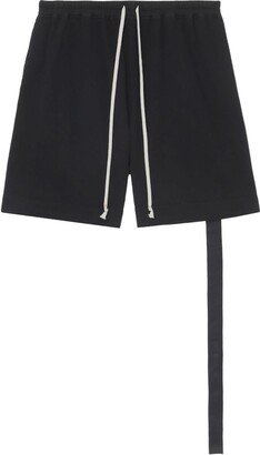 Drawstring-Waist Above-Knee Length Shorts