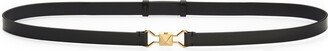 One Stud Skinny Leather Belt