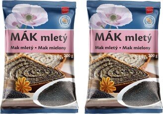 Czech Poppy Seed/Mak Mlety, Mielony | 2 Pack
