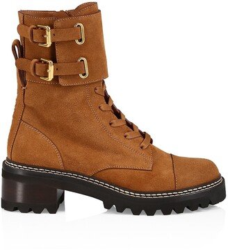 Mallory Leather Combat Boots