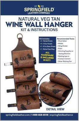 Diy Wine Rack Kit | Wall Mounted Hanger