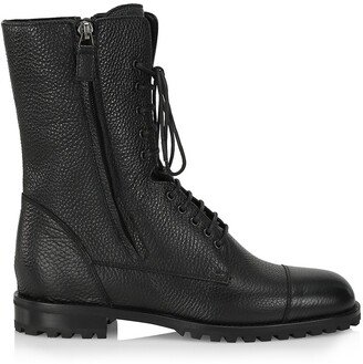 Lugata Leather Combat Boots