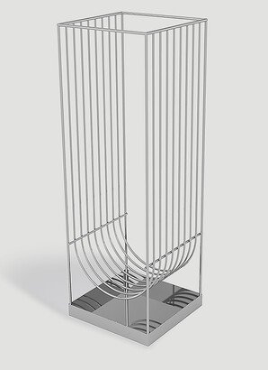 Curva Umbrella Stand - Organising Silver One Size