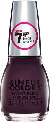 Sinful Colors Power Paint Nail Polish - - 0.5 fl oz