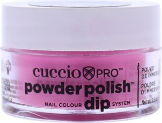 Pro Powder Polish Nail Colour Dip System - Bright Pink by Cuccio Colour for Women - 0.5 oz Nail Powder