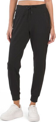 Lux Avenue Side Zip Pocket Joggers for Women