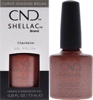 Shellac Nail Color - Chandelier by for Women - 0.25 oz Nail Polish