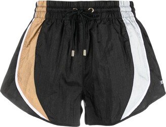 Running track shorts