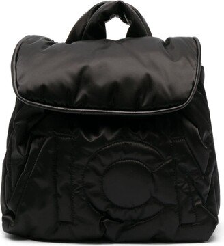 Leather Padded Backpack