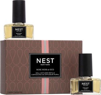 Rose Noir & Oud Refills for Wall Diffuser, 2 x 0.7 oz