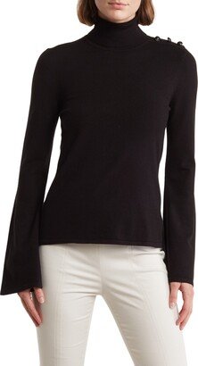 Kris Bell Sleeve Turtleneck Sweater