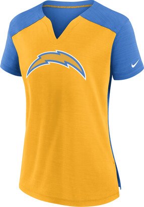 Women's Dri-FIT Exceed (NFL Los Angeles Chargers) T-Shirt in Blue