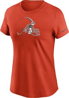 Women's Logo Essential (NFL Cleveland Browns) T-Shirt in Orange