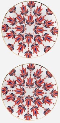 X Von Bartha Tina Set Of Two Dessert Plates