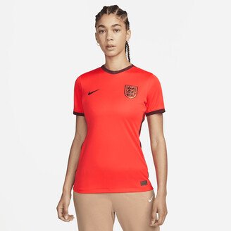 England 2022 Stadium Away Women's Dri-FIT Soccer Jersey in Red