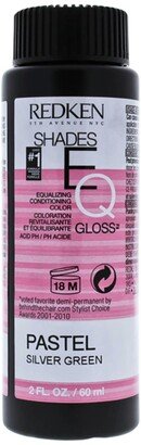 U-HC-13434 2 oz Unisex Shades EQ Color Gloss, Pastel Silver Green