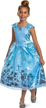 Disney Princess Cinderella Deluxe Girls' Costume, Medium (7-8)