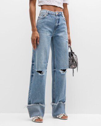 Margot Cuffed Boyfriend Jeans