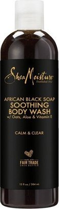 SheaMoisture African Black Soap Soothing Body Wash - Oatmeal & Aloe - 13 fl oz