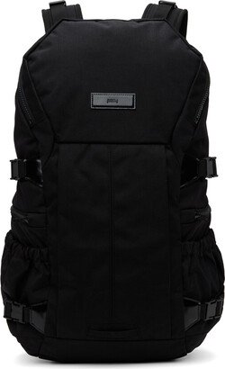Black Zip Pocket Backpack