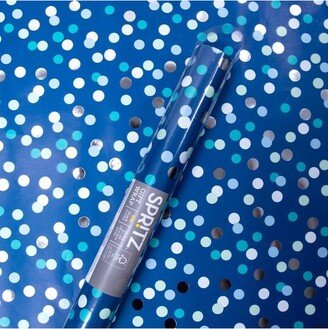Foil Dot Gift Wrapping Paper Navy - Spritz™
