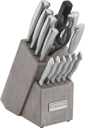 Classic 15pc Stainless Steel Knife Block Set - C77SS-15PT