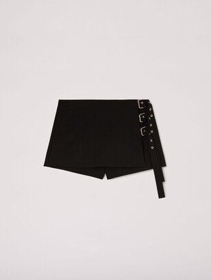 Buckled Mini Skort