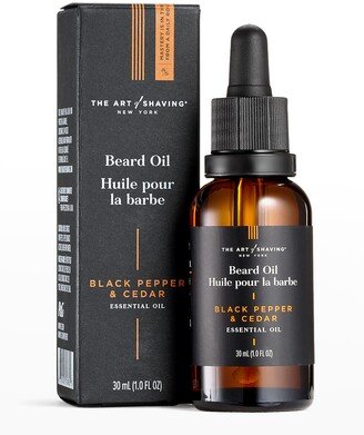 1 oz. Black Pepper & Cedar Premium Beard Oil
