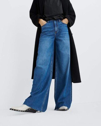 Featherweight Sofie Wide Leg- Otto High-Rise Featherweight Jean