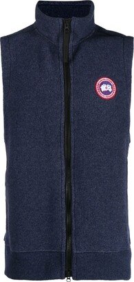 Logo Patch Knitted Gilet