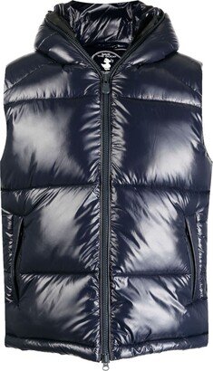 Hooded Padded Gilet-AG