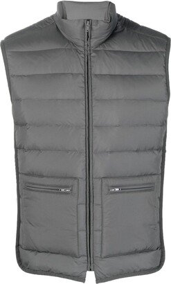 Down-Feather Padded Gilet