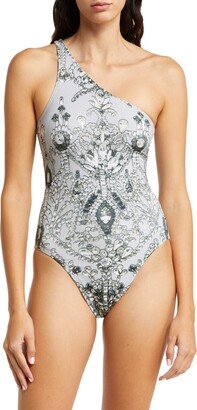 One-Shoulder One-Piece Swimsuit