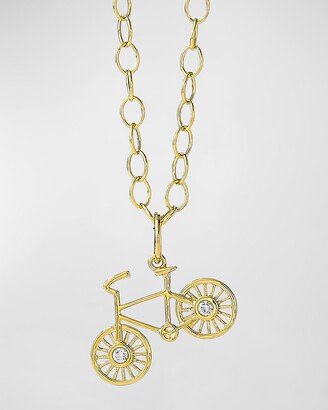 Syna Large Bicycle Charm Pendant