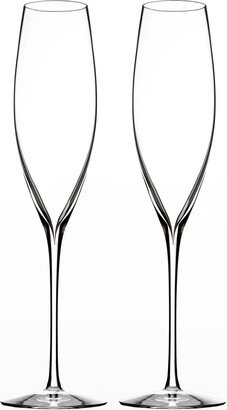 Waterford Crystal Elegance Champagne Flutes, Set of 2