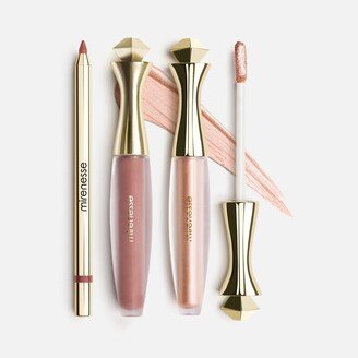 Nude All Day Lip Kit Matte + Gloss- 3pce