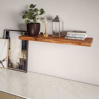 Emark Heavy Duty Live Edge Wood Shelf