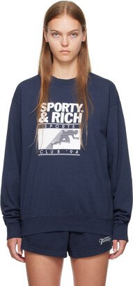 Navy Motion Club Sweatshirt