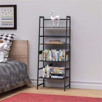 TONWIN 4 Tier Tall Bookshelf Ladder Shelf for Bedroom Office