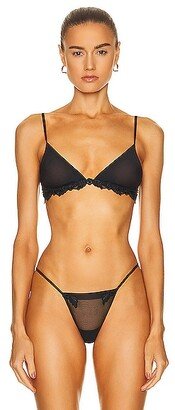 Maison Contouring Triangle No Wire Bra in Black