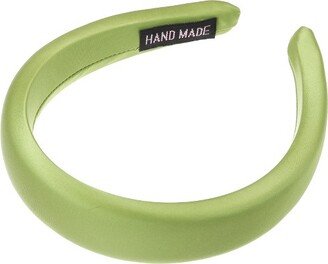 Unique Bargains Women's Fabric Wide Simplicity Design Headbands 1.18 Green