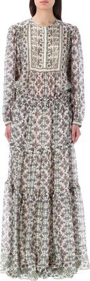 Mafezia Graphic-Printed Maxi Dress