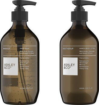 Ashley & Co Pair Up - Hand Wash & Lotion Set In Tui & Kahili